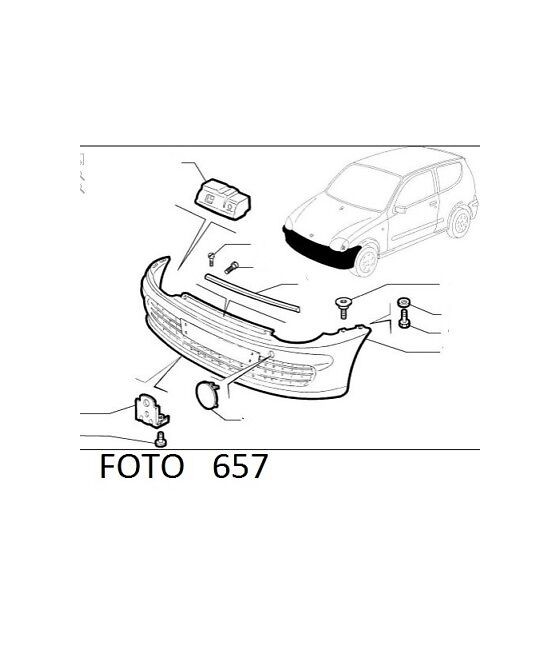 BMP138F PARAURTI ANTERIORE...