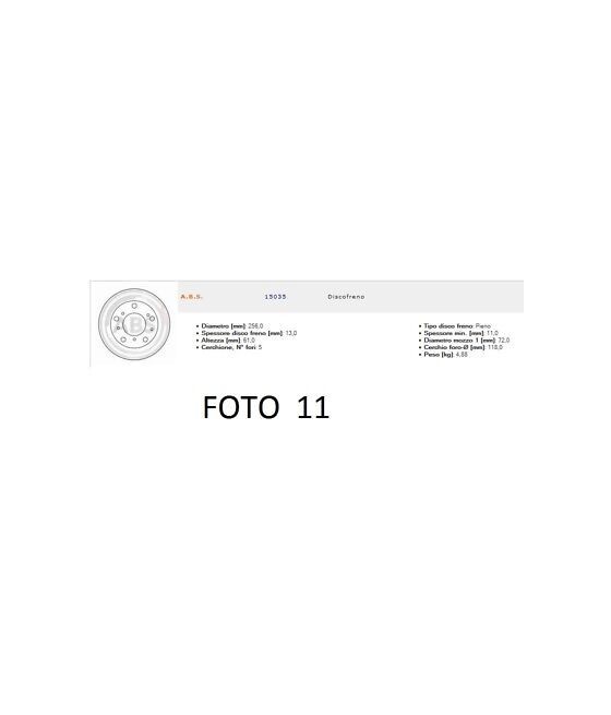 16100 129233 COPPIA DISCHI...