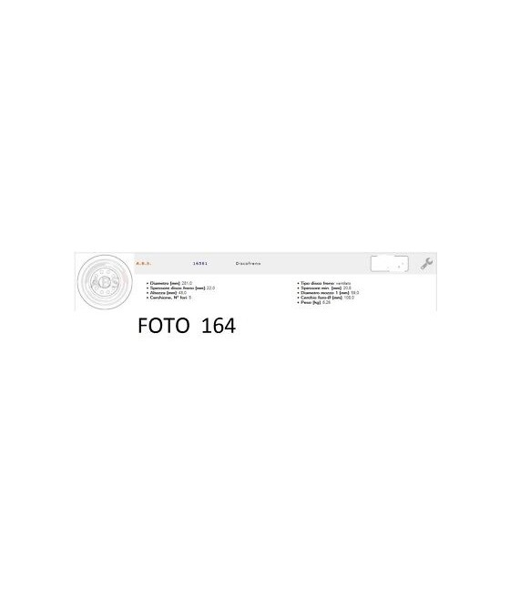 16581 800-408 COPPIA DISCHI...