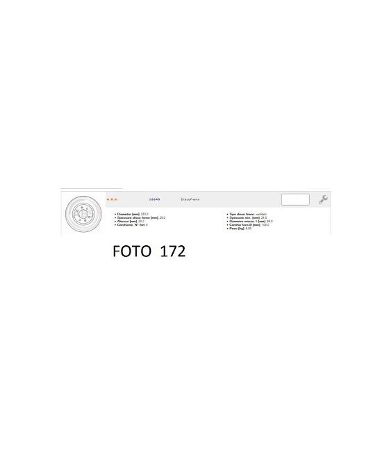 16649 P1211V COPPIA DISCHI...