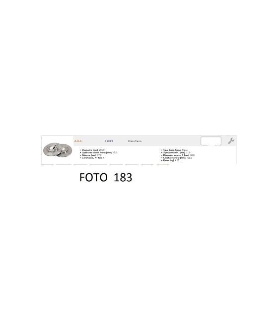 16899 DF29401 COPPIA DISCHI...