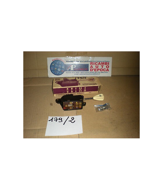 101 DEVIOLUCI (TURN INDICATOR SWITCH) CITROEN DS 19-20-21-23 AVORIO SEIMA