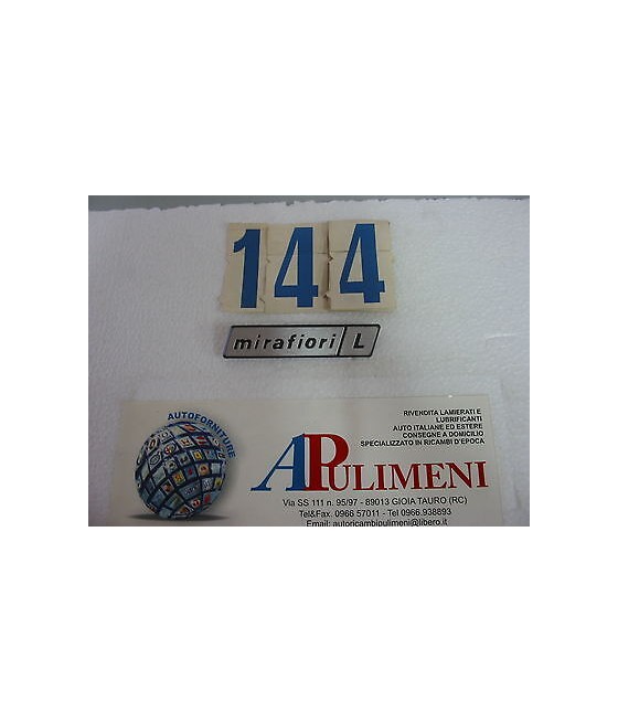 391/2 FREGIO LOGO SIGLA...