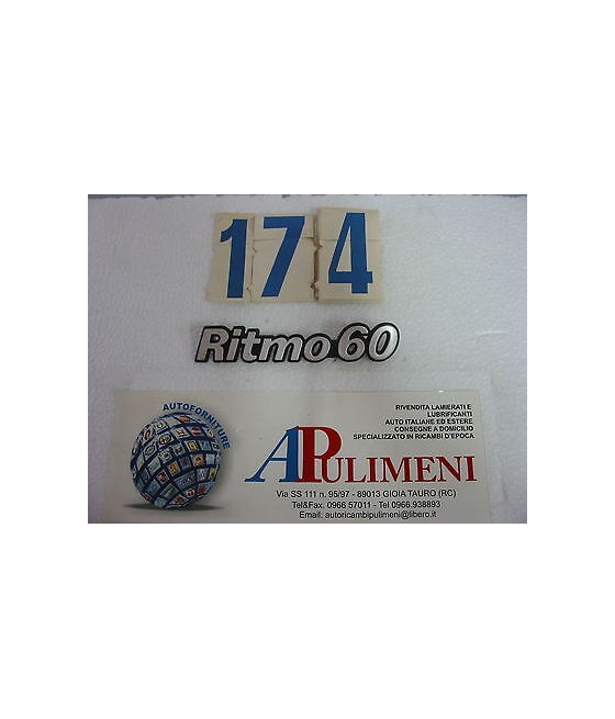 345/60 FREGIO LOGO SIGLA...