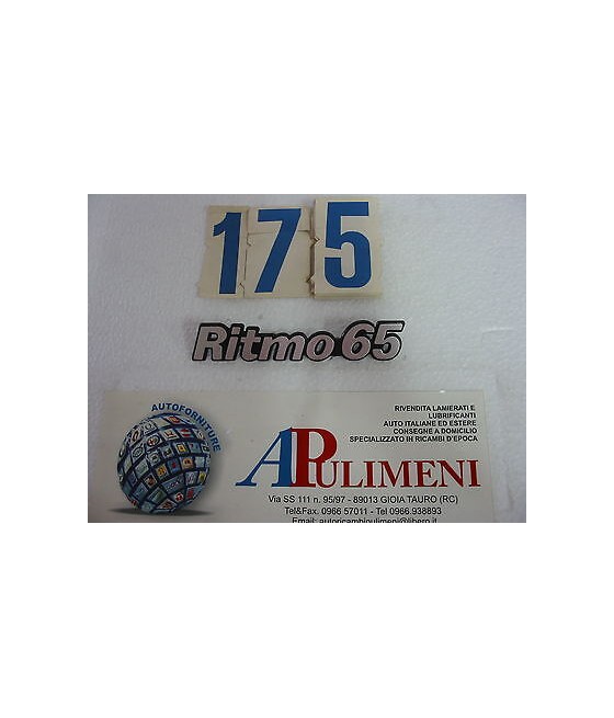 345/65 FREGIO LOGO SIGLA...
