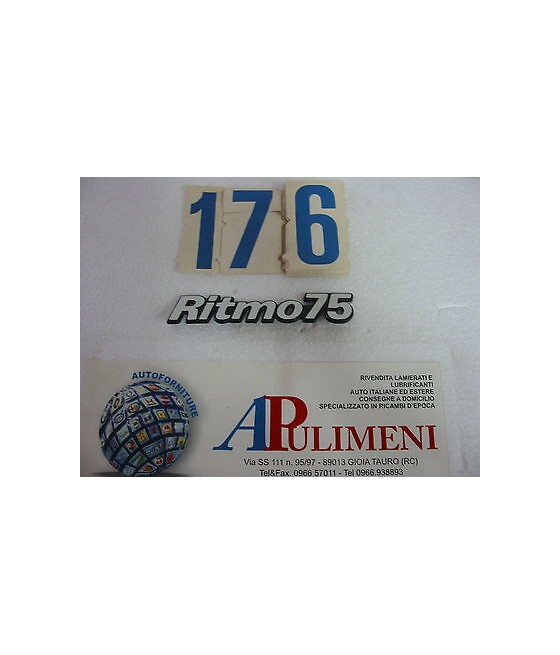 345/75 FREGIO LOGO SIGLA...