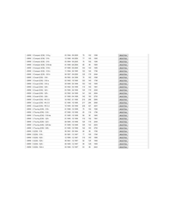 2340 TESTINA SNODO BRACCIO STERZO BMW SERIE 3 E30 E36 SERIE 5 E28 E34 SERIE 6
