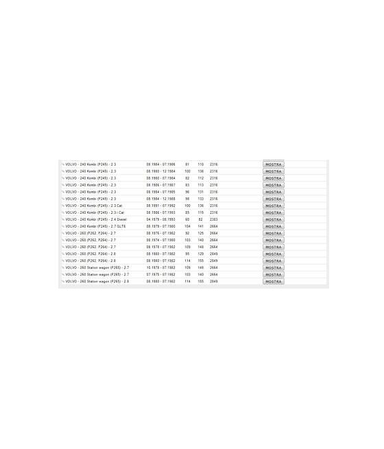 752 274119 1273140 TESTINA SNODO BRACCIO STERZO DX VOLVO 240 260