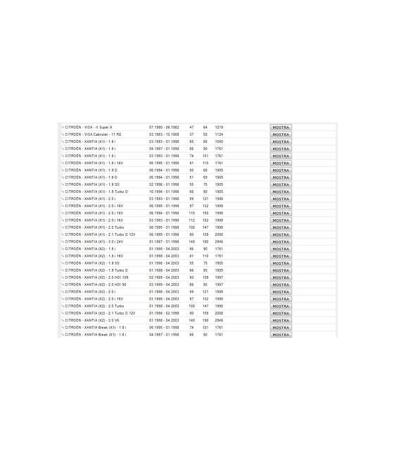 890 TESTINA SNODO BRACCIO STERZO PEUGEOT 104 205 304 305 309 CITROEN C15 LNA VIS