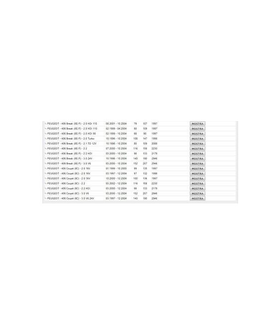 1657 381740 TESTINA SNODO BRACCIO STERZO SX PEUGEOT 406
