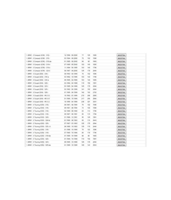 2517 TESTINA SNODO BRACCIO STERZO BMW SERIE 3 E30 E36 Z3 COUPE' ROADSTER E36
