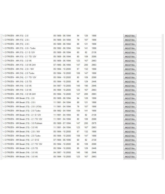 1075 TESTINA SNODO BRACCIO STERZO CITROEN AX-XM-XANTIA PEUGEOT 106
