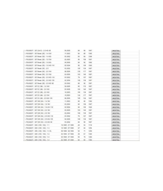 762 TESTINA SNODO BRACCIO STERZO PEUGEOT 104 204 205 304 305 306 307 309 404 504