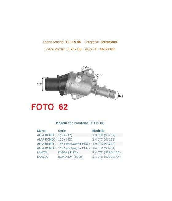 C.757.88 TERMOSTATO...