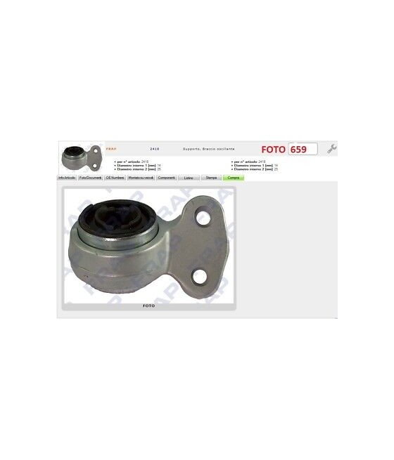 2418 SUPPORTO BRACCIO BMW...