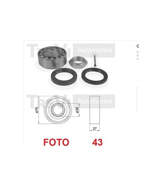 VKBA679 KIT CUSCINETTI...
