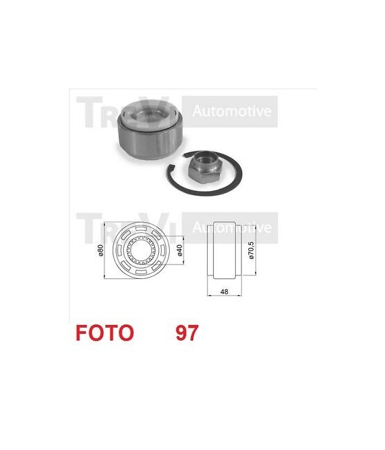 VKBA1336 KIT CUSCINETTI...