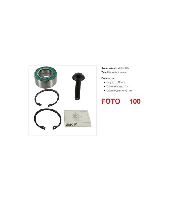 VKBA1356 KIT CUSCINETTI...