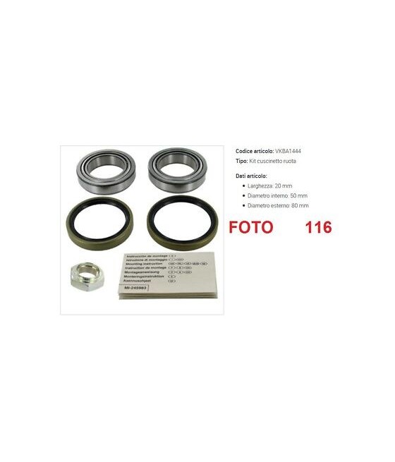 VKBA1444 KIT CUSCINETTI...