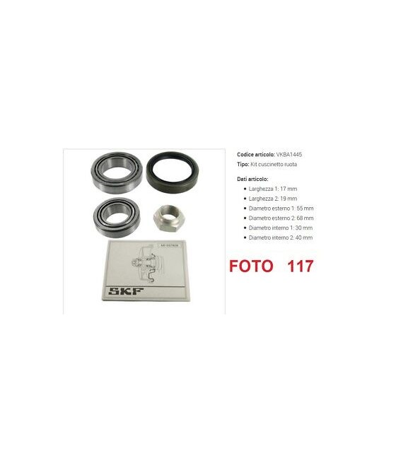 VKBA1445 KIT CUSCINETTI...