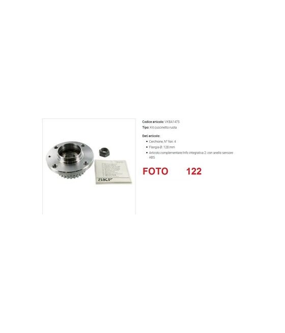 VKBA1475 KIT CUSCINETTI...