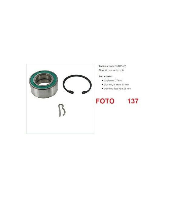 VKBA3423 KIT CUSCINETTI...