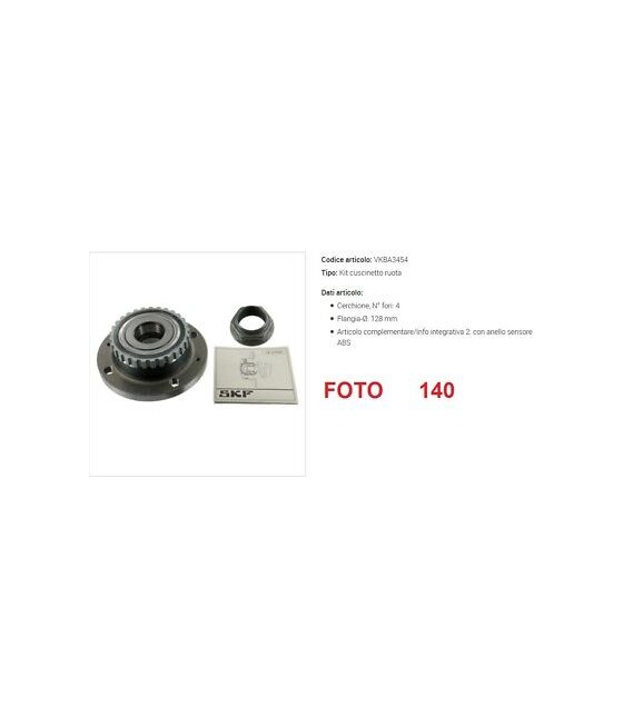 VKBA3454 KIT CUSCINETTI...