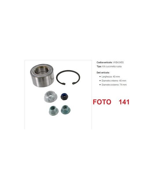 VKBA3455 KIT CUSCINETTI...