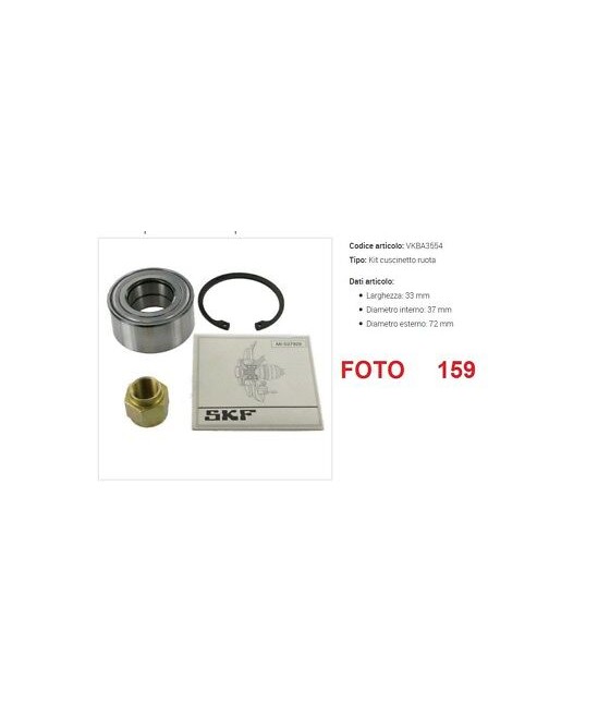 VKBA3554 KIT CUSCINETTI...