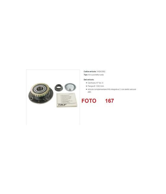VKBA3592 KIT CUSCINETTI...
