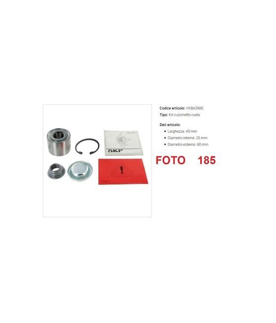 VKBA3680 KIT CUSCINETTI...