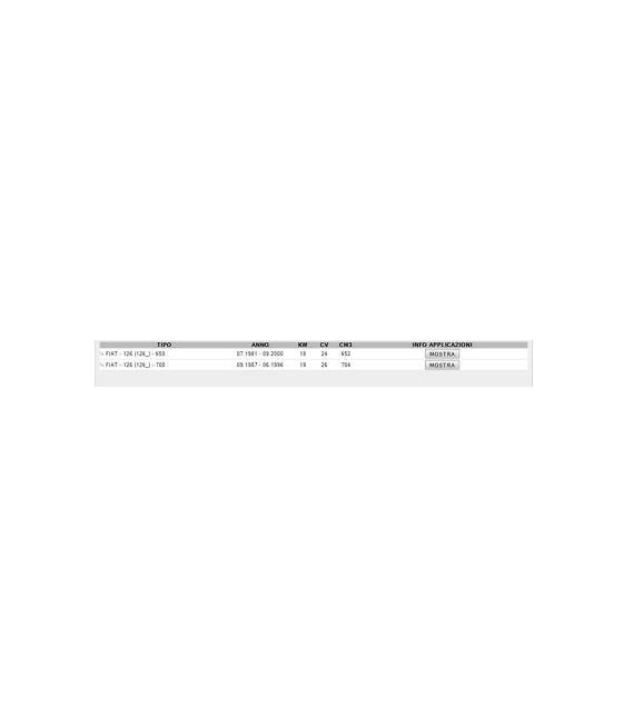 1142 9941127 TESTINA SNODO BRACCIO STERZO FIAT 126 652 704cc
