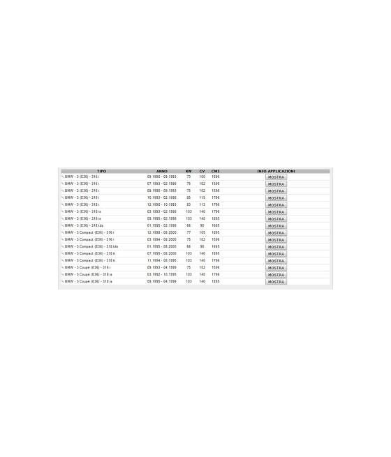 115372-115373 COPPIA AMMORTIZZATORI ANTERIORI DX/SX GAS BMW SERIE 3 E36/COMPACT 