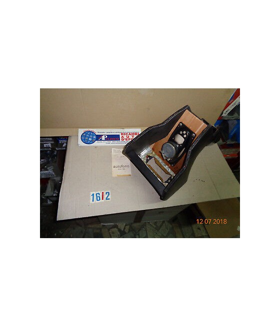 TUNNEL MOBILETTO OGGETTI CONSOLE PORTARADIO CON ALTOPARLANTE FIAT 850 PELLE