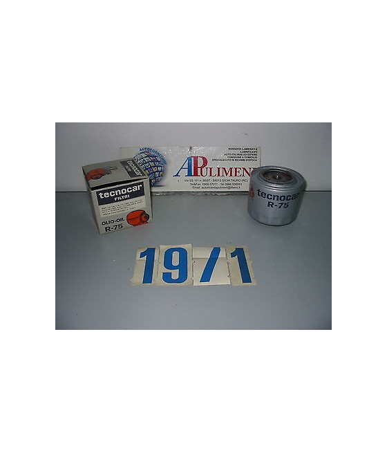 R75 FILTRO OLIO (OIL FILTER) FIAT 124 131 RITMO LANCIA DELTA