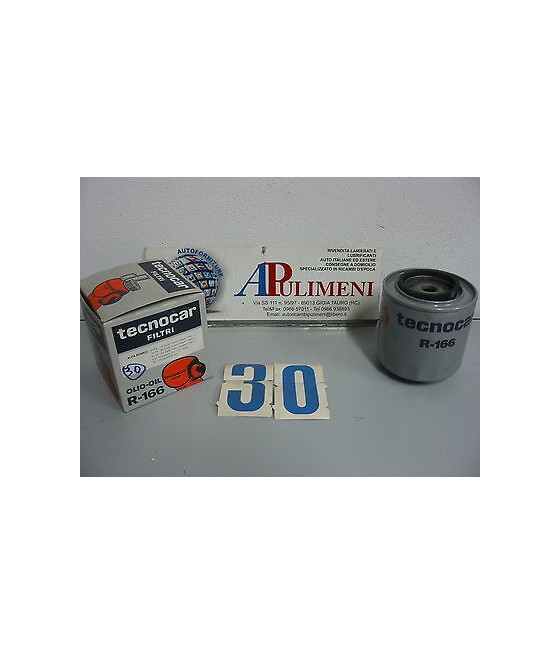 R123 R166 FILTRO OLIO ALFA...