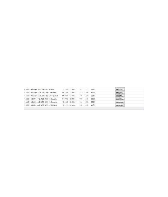 115475 32-245-F COPPIA AMMORTIZZATORI ANTERIORI GAS AUDI 100-200-A6 BOGE