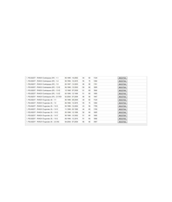 200447-200455 COPPIA AMMORTIZZATORI ANTERIORI DX/SX GAS CITROEN XSARA-BERLINGO