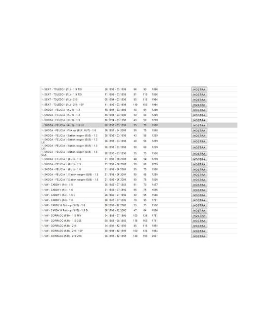 1850635 BULBO INTERRUTTORE ELETTROVENTOLA RADIATORE 95°-85°/102°-92°-AUDI 80-90