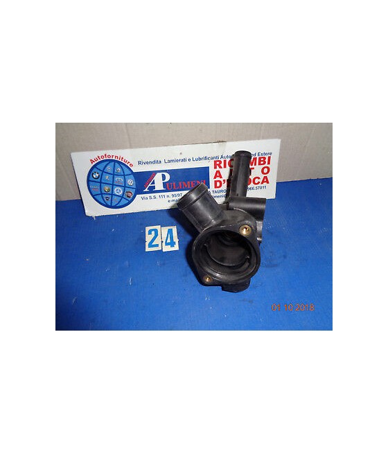 8382 030121117D FLANGIA SUPPORTO TERMOSTATO VOLKSWAGEN DERBY-GOLF-JETTA-POLO
