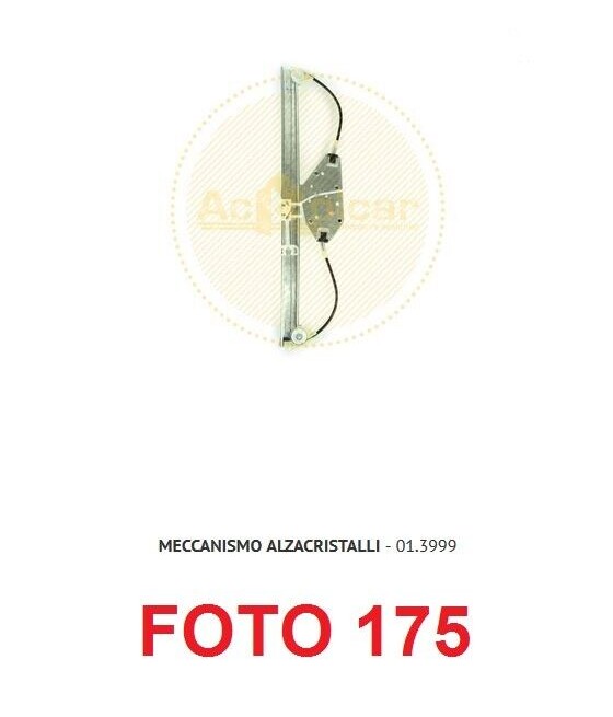 MECCANISMO ALZACRISTALLO...