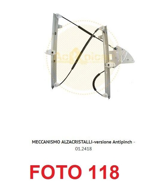 MECCANISMO ALZACRISTALLO...