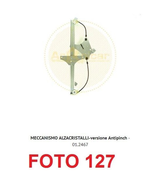MECCANISMO ALZACRISTALLO...