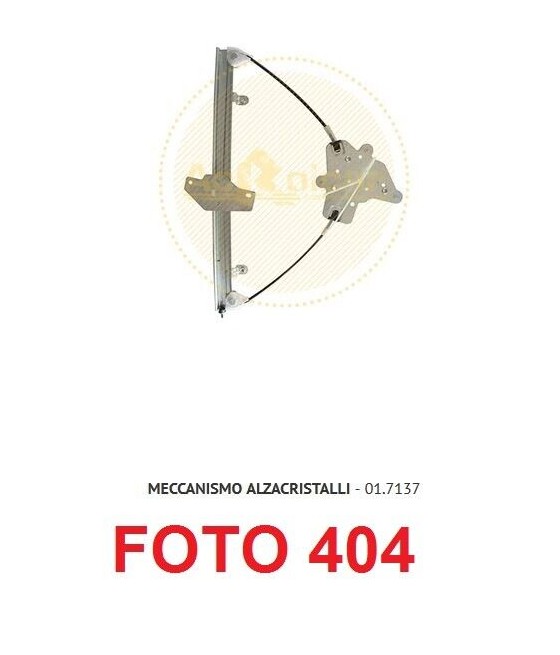 MECCANISMO ALZACRISTALLO...