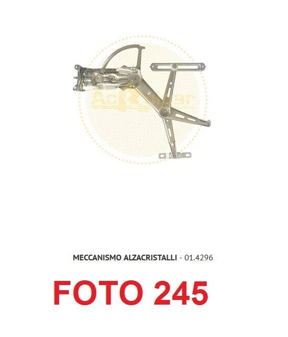 MECCANISMO ALZACRISTALLO...