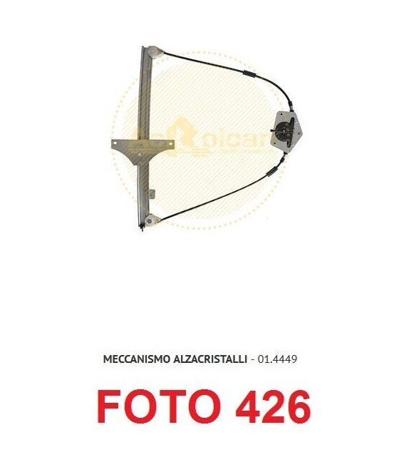 MECCANISMO ALZACRISTALLO...