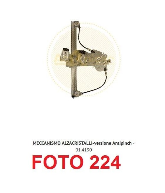 MECCANISMO ALZACRISTALLO...