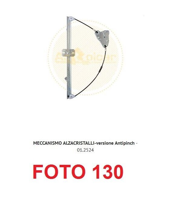 MECCANISMO ALZACRISTALLO...