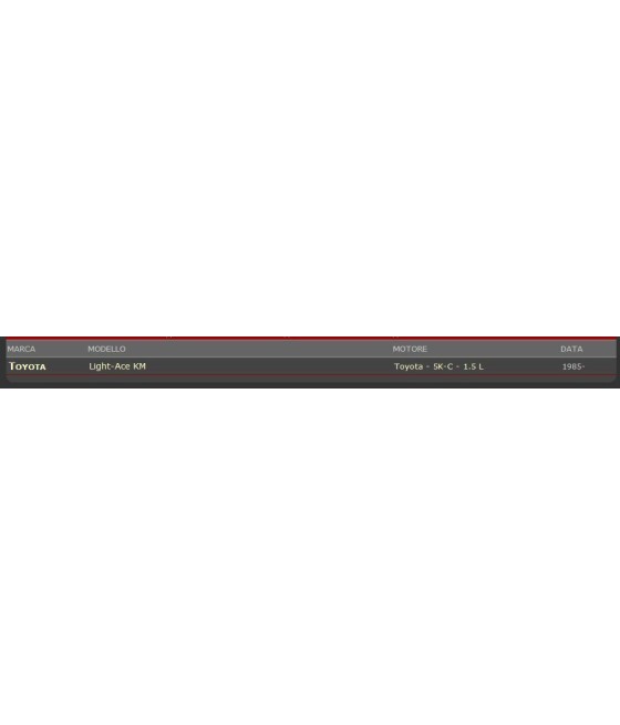 POMPA BENZINA MECCANICA PER TOYOTA LIGHT-ACE KM SK-C-1.5 L 1985--