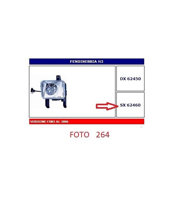 62460 FARO FENDINEBBIA (FOG...